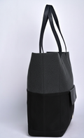 The Essex Charcoal Wool Weekender – Luxury Carryall | Heidi Roberts
